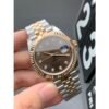 Rolex Datejust 126331 Rose Gold Chocolate Dial Diamond Gold Steel Two Tone Swiss Movement