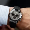 Rolex Daytona White Gold Steel Dial Oysterflex Strap 116519ln-0027
