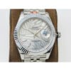Rolex Datejust 126231 White Palm Dial White Gold Jubilee Bracelet Swiss Clone Movement