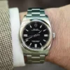 Rolex Explorer I MKII Stainless Steel Black Arabic Index 39mm 214270-0003 Unworn