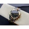 Rolex Daytona 116523 Yellow Gold Black Diamond Dial Two Tone A7750 Movement
