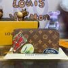 LV monogram brazza wallet in canvas