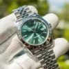 Rolex Datejust 41 Mint Green Dial Steel & White Gold m126334-0028