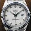 Rolex Datejust White Dial Diamond White Gold Jubilee Steel Swiss Clone Movement