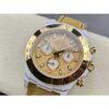 Rolex DIW Modified Datona Yellow Gold Dial Swiss 4130 Movement