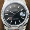 Rolex Datejust Gray Dial Diamond White Gold Swiss Clone Movement