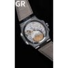 PATEK PHILIPPE Nautilus 5724G-001 SS GRF 1:1 Best Edition Blue Dial on Blue Leather Strap A240
