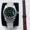Rolex Datejust Green Dial Diamond White Gold Jubilee Bracelet Swiss Clone Movement