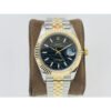Rolex Datejust 126231 Black Palm Dial Gold Jubilee Bracelet Swiss Clone Movement