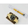 Rolex Submariner All Gold Black Dial Black Ceramic Bezel Swiss 3135 Movement