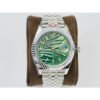Rolex Datejust 126231 Green Palm Dial White Gold Jubilee Bracelet Swiss Clone Movement
