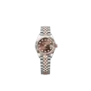 Rolex Lady-Datejust 28 Oystersteel and Everose Gold Women's Watch 279171-0011