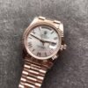 Rolex Day-Date 228235 Rose Gold Sundust Dial President Bracelet A3255 (Tungsten Heavy Versio)