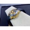 Rolex Daytona 116518 Yellow Gold Black Dial Rubber Strap A4130 Movement