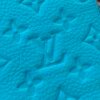 LV light blue (embossed) zippy wallet card holder wallet