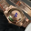 Rolex Day-Date 228235 Rose Gold Green Roman Dial President Bracelet Swiss 3255 Movement