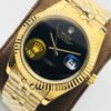 Rolex Datejust 16238 Black Onyx Dial Yellow Gold Jubilee Bracelet Swiss Clone Movement