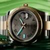 Rolex Oyster Perpetual Datejust 41 Two-tone Wimbledon Watch 126333-0019 Unworn