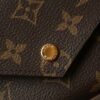 LV Monogram Blue Card Holder
