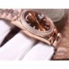 Rolex Day-Date 228345RBR Chocolate color Diamond Dial Steel 3255 Movement