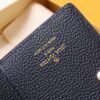 LV Silk Screen Blue Wallet Card Holder Wallet 11×8.5×3.5 cm