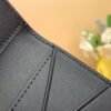 LV aerogram leather grainy mocha wallet