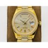 Rolex Day-Date Yellow Gold Dial All Diamond Swiss Clone 3255 Movement
