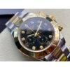 Rolex Daytona 116523 Yellow Gold Black Diamond Dial Two Tone A7750 Movement