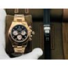 Rolex Daytona Gold Black Diamond 1:1 Super Clone 4130 Movement
