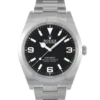 Rolex Explorer I MKII Stainless Steel Black Arabic Index 39mm 214270-0003 Unworn