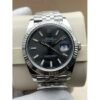 Rolex Datejust 41 Gray Dial Oystersteel and White Gold M126334-0014 Superclone