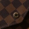 LV sarah flap long wallet