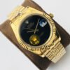 Rolex Datejust 16238 Black Onyx Dial Yellow Gold Jubilee Bracelet Swiss Clone Movement