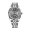 Rolex Datejust 41 Gray Dial Oystersteel and White Gold M126334-0014 Superclone