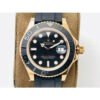 Rolex Yacht-Master 116655 Yellow Gold Black Ceramic Bezel Rubber Strap 3235 Movement