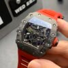 Richard Mille RM35-02 Carbon Fiber Skeleton Dial Mens Watch