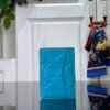 LV light blue (embossed) wallet wallet card holder