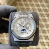 AP Royal Oak 41mm Complicated 26574 SS APS F1:1 Best Edition Silver Dial on SS Bracelet A5134 (CHS)