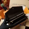 LV sarah flap long wallet