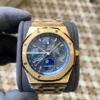 AP Royal Oak 41mm Complicated 26574 YG APS F1:1 Best Edition Blue Dial on YR Bracelet A5134 (CHS)