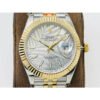 Rolex Datejust 126231 Yellow Gold Palm Dial Stainless Jubilee Bracelet Swiss Clone Movement