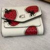 Strawberry pattern wallet