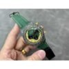 Rolex DIW Modified Datona Carbon Fiber Yellow Green Dial Swiss 4130 Movement