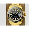 Rolex Submariner All Gold Black Dial Black Ceramic Bezel Swiss 3135 Movement