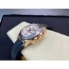 Rolex Daytona 116515 Rose Gold White Dial Rubber Strap A7750 Movement