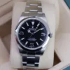 Rolex Explorer I MKII Stainless Steel Black Arabic Index 39mm 214270-0003 Unworn