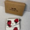 Strawberry pattern wallet