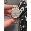 Rolex Datejust 126231 Rose Gold Palm Dial Stainless Jubilee Bracelet Swiss Clone Movement