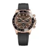 Rolex Cosmograph Daytona Everose Gold Chocolate Oysterflex M116515LN-0041