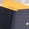 LV Silk Screen Blue Wallet Card Holder Wallet 11×8.5×3.5 cm